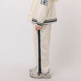 【2点セット】ロゴデザインラインブルゾン＋ストレートパンツ | URBAN CHERRY | 詳細画像14 