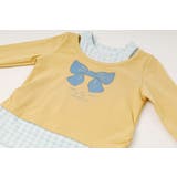 【2点セット】オープンショルダーレイヤードライクプリントトップス＋デニムパンツ | URBAN CHERRY | 詳細画像16 