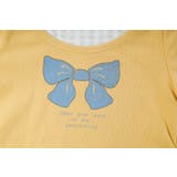 【2点セット】オープンショルダーレイヤードライクプリントトップス＋デニムパンツ | URBAN CHERRY | 詳細画像18 