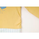 【2点セット】オープンショルダーレイヤードライクプリントトップス＋デニムパンツ | URBAN CHERRY | 詳細画像19 