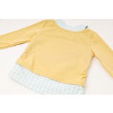 【2点セット】オープンショルダーレイヤードライクプリントトップス＋デニムパンツ | URBAN CHERRY | 詳細画像23 