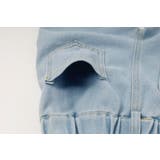 【2点セット】オープンショルダーレイヤードライクプリントトップス＋デニムパンツ | URBAN CHERRY | 詳細画像30 