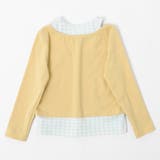 【2点セット】オープンショルダーレイヤードライクプリントトップス＋デニムパンツ | URBAN CHERRY | 詳細画像5 