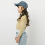 【2点セット】オープンショルダーレイヤードライクプリントトップス＋デニムパンツ | URBAN CHERRY | 詳細画像6 