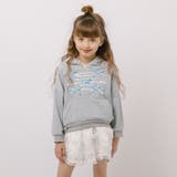 【2点セット】リボンデザインフロントロゴフーディ＋ティアードスカート | URBAN CHERRY | 詳細画像8 