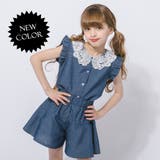 フリルカラーデザイントップス＋フレアショートパンツ | URBAN CHERRY | 詳細画像3 