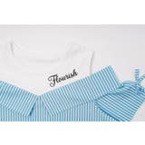 【2点セット】オープンショルダードッキングストライプブラウス+フロントボタンショ… | URBAN CHERRY | 詳細画像31