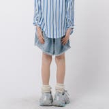 【3点セット】タンクトップ+シアーストライプシャツ+デニムショートパンツ | URBAN CHERRY | 詳細画像15