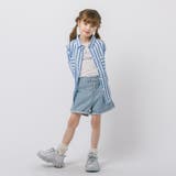 【3点セット】タンクトップ+シアーストライプシャツ+デニムショートパンツ | URBAN CHERRY | 詳細画像3