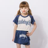 【2点セット】ロゴプリントラグランTシャツ＋フロントプリントスカート | URBAN CHERRY | 詳細画像3 