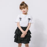 【2点セット】バックリボンレースデザインTシャツ+ティアードスカート | URBAN CHERRY | 詳細画像12