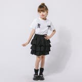 【2点セット】バックリボンレースデザインTシャツ+ティアードスカート | URBAN CHERRY | 詳細画像21