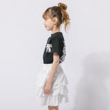 【2点セット】バックリボンレースデザインTシャツ+ティアードスカート | URBAN CHERRY | 詳細画像9