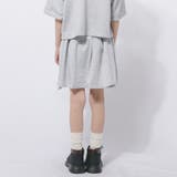 【2点セット】クロップドロゴプリントポロトップス＋フレアスカート | URBAN CHERRY | 詳細画像13 