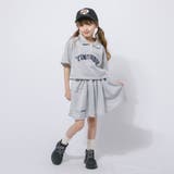 【2点セット】クロップドロゴプリントポロトップス＋フレアスカート | URBAN CHERRY | 詳細画像15 