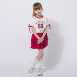 【2点セット】サイドラインロゴプリントトップス＋ティアードスカート | URBAN CHERRY | 詳細画像19 