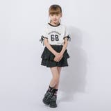 【2点セット】サイドラインロゴプリントトップス＋ティアードスカート | URBAN CHERRY | 詳細画像21 