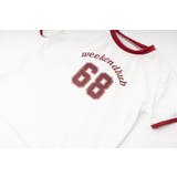 【2点セット】サイドラインロゴプリントトップス＋ティアードスカート | URBAN CHERRY | 詳細画像24 