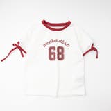 【2点セット】サイドラインロゴプリントトップス＋ティアードスカート | URBAN CHERRY | 詳細画像6 