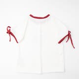 【2点セット】サイドラインロゴプリントトップス＋ティアードスカート | URBAN CHERRY | 詳細画像7 