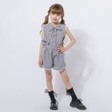 【2点セット】ギンガムチェックボウタイノースリーブブラウス＋ショートパンツ | URBAN CHERRY | 詳細画像24 