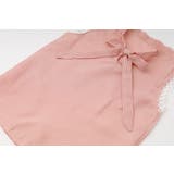 【2点セット】ギンガムチェックボウタイノースリーブブラウス＋ショートパンツ | URBAN CHERRY | 詳細画像29 