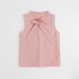 【2点セット】ギンガムチェックボウタイノースリーブブラウス＋ショートパンツ | URBAN CHERRY | 詳細画像4 