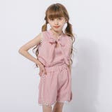 【2点セット】ギンガムチェックボウタイノースリーブブラウス＋ショートパンツ | URBAN CHERRY | 詳細画像9 