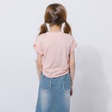 【2点セット】サイドギャザーハートTシャツ＋アシンメトリーダメージデニムスカート | URBAN CHERRY | 詳細画像10 