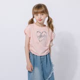 【2点セット】サイドギャザーハートTシャツ＋アシンメトリーダメージデニムスカート | URBAN CHERRY | 詳細画像11 