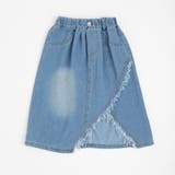 【2点セット】サイドギャザーハートTシャツ＋アシンメトリーダメージデニムスカート | URBAN CHERRY | 詳細画像15 