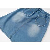 【2点セット】サイドギャザーハートTシャツ＋アシンメトリーダメージデニムスカート | URBAN CHERRY | 詳細画像40 