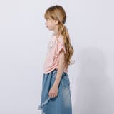 【2点セット】サイドギャザーハートTシャツ＋アシンメトリーダメージデニムスカート | URBAN CHERRY | 詳細画像9 