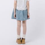 【2点セット】バタフライデザインミニTシャツ＋フロントポケットデニムスカート | URBAN CHERRY | 詳細画像13 