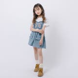 【2点セット】バタフライデザインミニTシャツ＋フロントポケットデニムスカート | URBAN CHERRY | 詳細画像14 