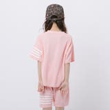 【2点セット】ラインデザインルーズTシャツ＋ショートパンツ | URBAN CHERRY | 詳細画像10 