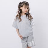 【2点セット】ラインデザインルーズTシャツ＋ショートパンツ | URBAN CHERRY | 詳細画像12 