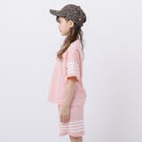 【2点セット】ラインデザインルーズTシャツ＋ショートパンツ | URBAN CHERRY | 詳細画像9 