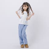 【2点セット】リボンプリントオーバーサイズTシャツ＋カラーストレートパンツ | URBAN CHERRY | 詳細画像24 