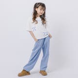 【2点セット】リボンプリントオーバーサイズTシャツ＋カラーストレートパンツ | URBAN CHERRY | 詳細画像25 