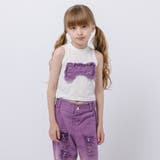 【2点セット】バタフライデザインタンクトップ＋グラデーションダメージデニムパンツ | URBAN CHERRY | 詳細画像3 