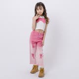 【2点セット】バタフライデザインタンクトップ＋グラデーションダメージデニムパンツ | URBAN CHERRY | 詳細画像30 