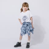 【2点セット】ロゴプリントTシャツ＋巻きシャツ風スカート | URBAN CHERRY | 詳細画像3 
