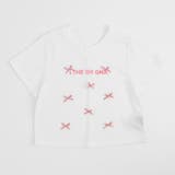 【2点セット】ミニリボンデザインTシャツ＋プリーツティアードスカート | URBAN CHERRY | 詳細画像4 