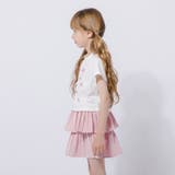 【2点セット】ミニリボンデザインTシャツ＋プリーツティアードスカート | URBAN CHERRY | 詳細画像6 