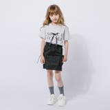 【2点セット】フレンチロゴプリントリボンTシャツ＋カーゴミニスカート | URBAN CHERRY | 詳細画像15 