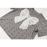 【2点セット】レースリボンミニドットTシャツ＋レーススカート | URBAN CHERRY | 詳細画像18 