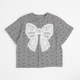 【2点セット】レースリボンミニドットTシャツ＋レーススカート | URBAN CHERRY | 詳細画像4 