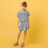 【2点セット】デニムスカラップカラートップス＋プリーツスカート | URBAN CHERRY | 詳細画像14 