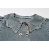 【2点セット】デニムスカラップカラートップス＋プリーツスカート | URBAN CHERRY | 詳細画像20 